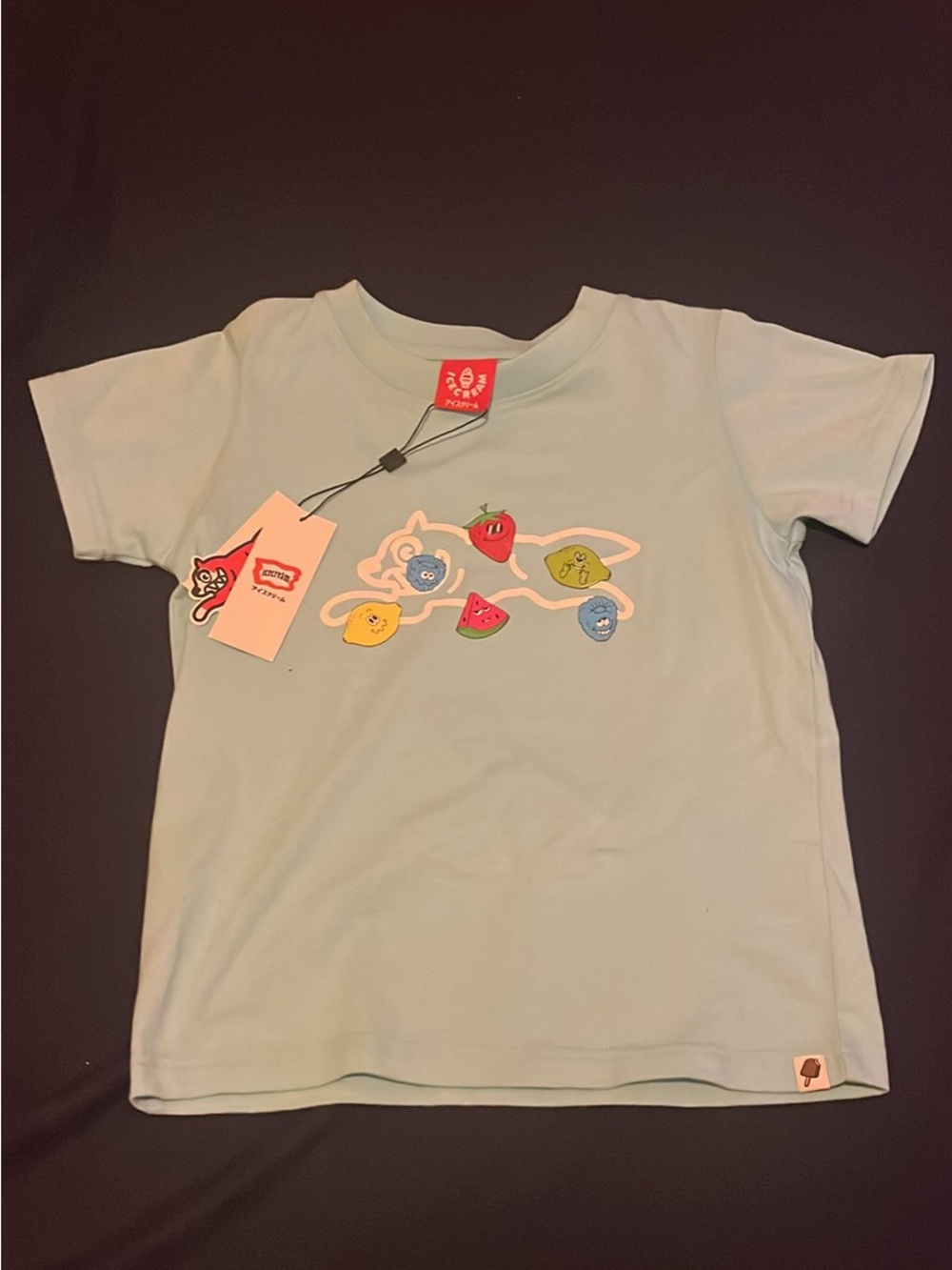 Icecream Light Blue Tee size 4T unisex